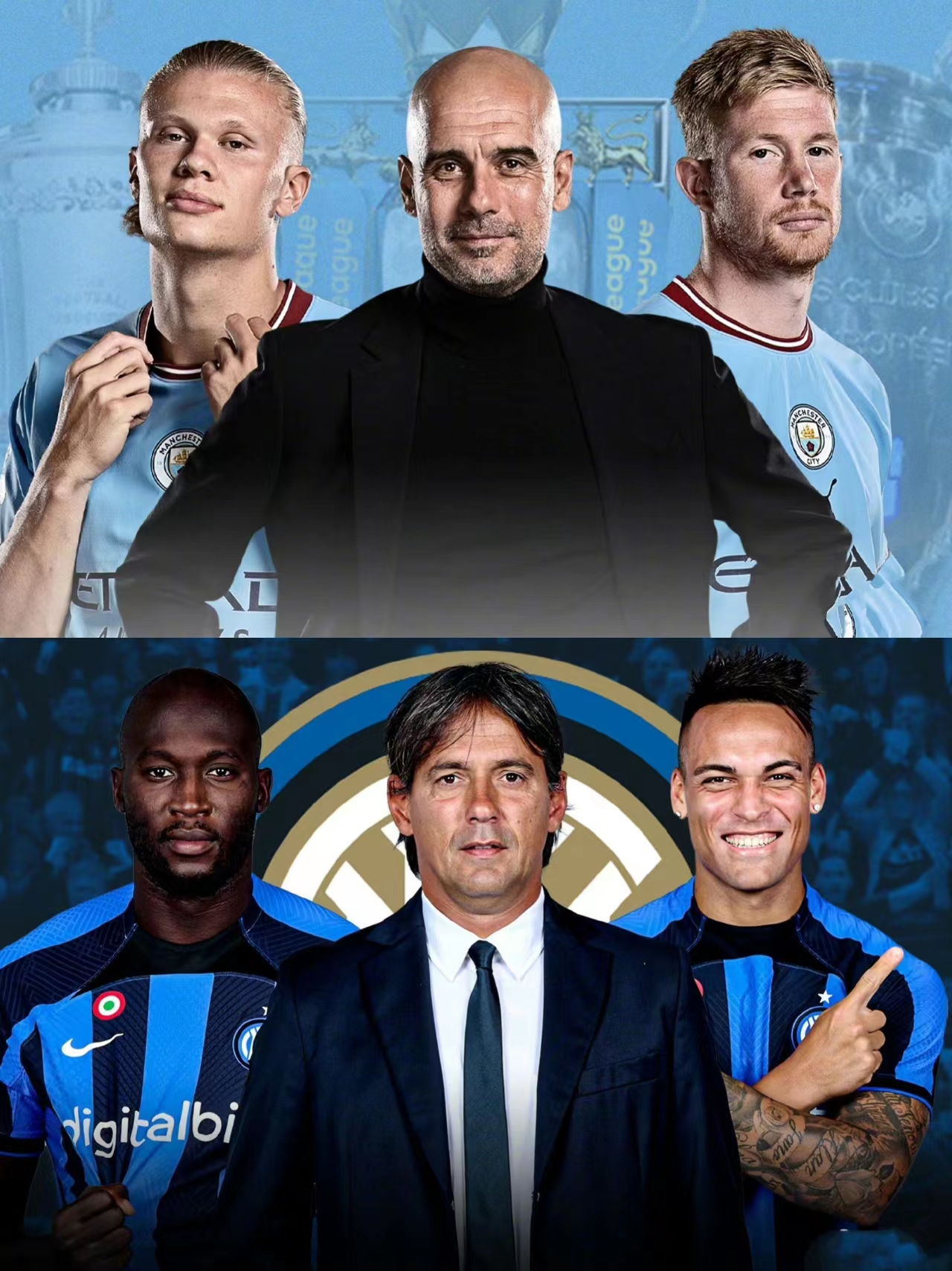 Manchester City vs. Inter de Milán: El pináculo de la carrera por la Champions League Manchester City vs. Inter de Milán: El pináculo de la carrera por la Champions League